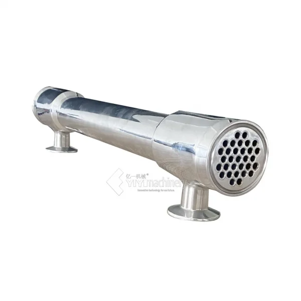 Double tube sheet heat exchanger
