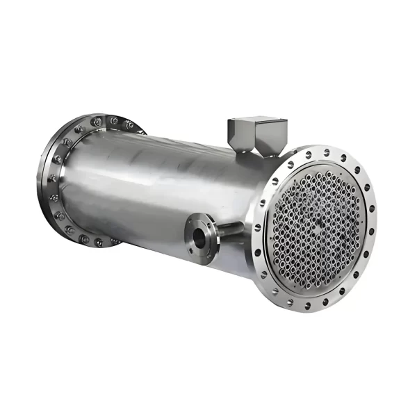 Fixed tube sheet shell and tube heat exchanger