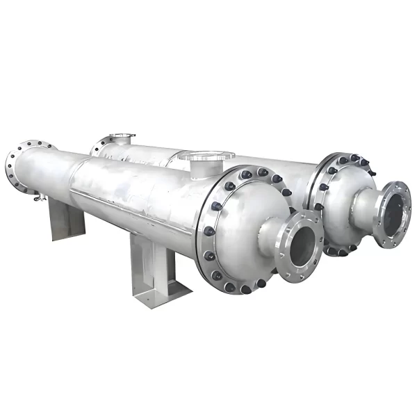 Fixed tube sheet shell and tube heat exchanger