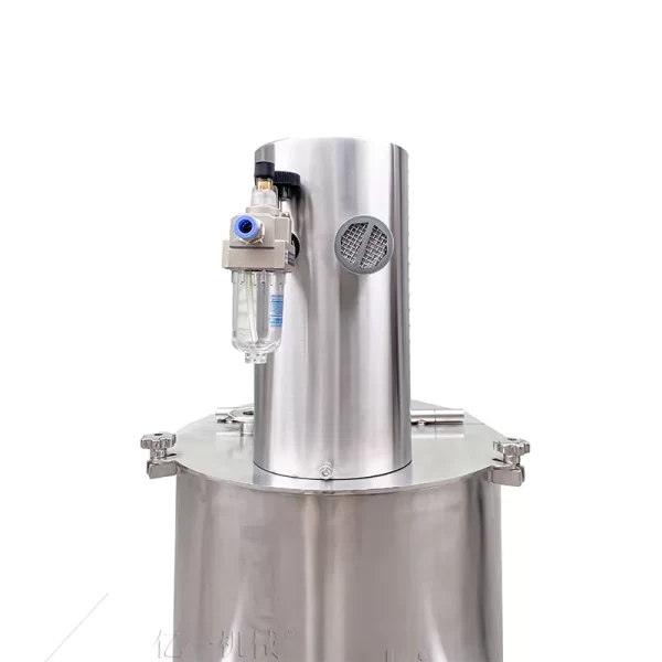 Pneumatic mixing tank