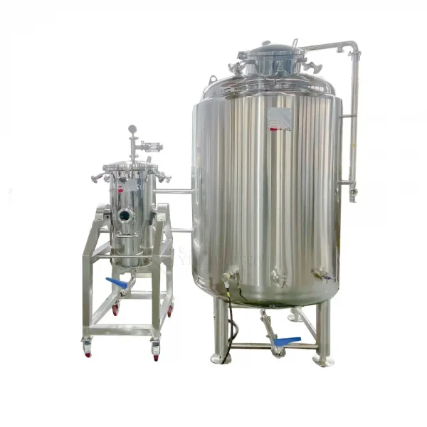 Saccharification system tank