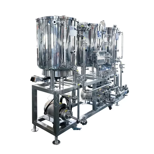 Stainless steel industrial filtration system tanks vessel