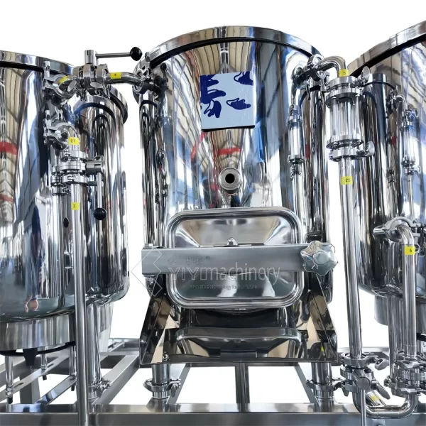Stainless steel industrial filtration system tanks vessel