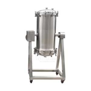 Titanium rod filter